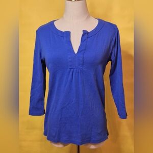 Jones New York Sport Blue Top Medium